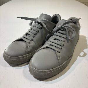 Axel Arigato Gray Leather Sneakers - 10